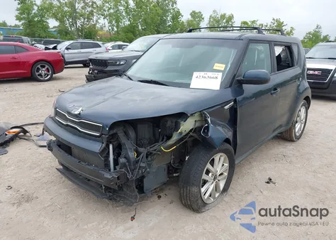 2019 Kia Soul + из США, поврежденный, VIN KNDJP3A50K7014633